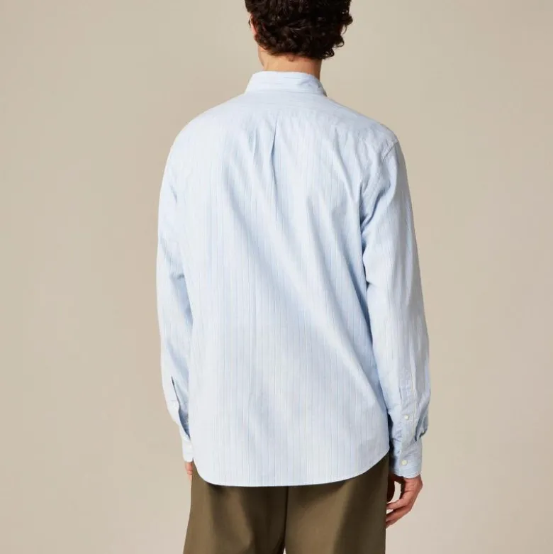 Broken-in organic cotton oxford shirt