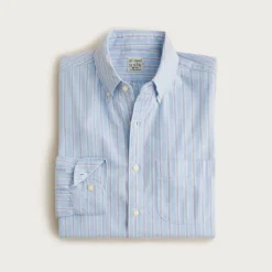 Broken-in organic cotton oxford shirt