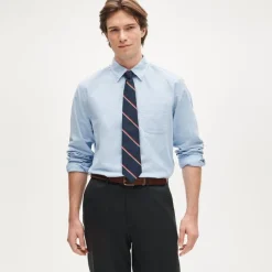 Broken-in organic cotton oxford shirt