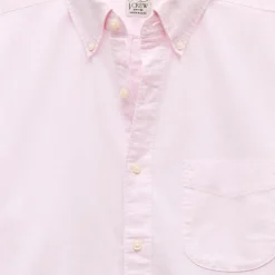 Broken-in organic cotton oxford shirt