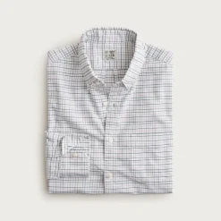 Broken-in organic cotton oxford shirt