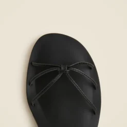 Brynn wedge sandals in metallic leather