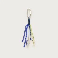 Carabiner whistle bag charm