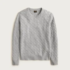 Cashmere cable-knit sweater