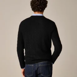 Cashmere cable-knit sweater