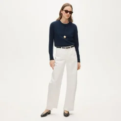 Cashmere classic-fit crewneck sweater