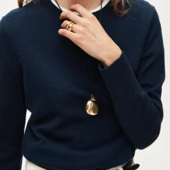 Cashmere classic-fit crewneck sweater