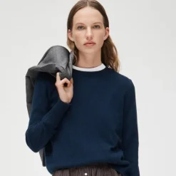 Cashmere classic-fit crewneck sweater