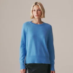 Cashmere classic-fit crewneck sweater