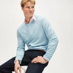 Cashmere crewneck sweater