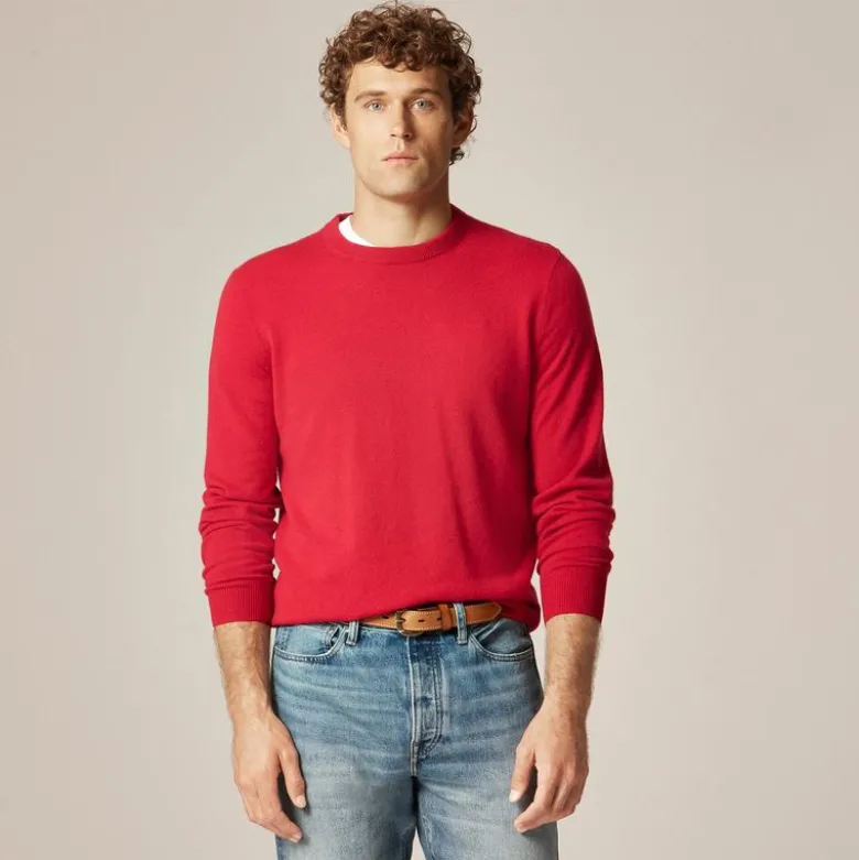 Cashmere crewneck sweater