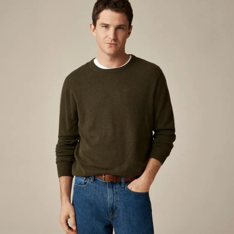 Cashmere crewneck sweater