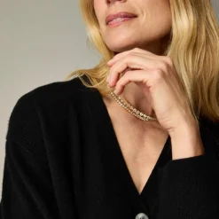 Cashmere patch-pocket cardigan
