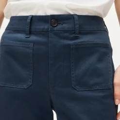 Charley kickout cropped pant in chino