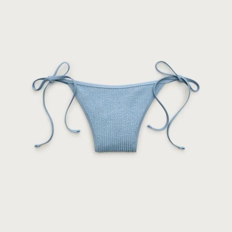 Cheeky scrunchie string bikini bottom