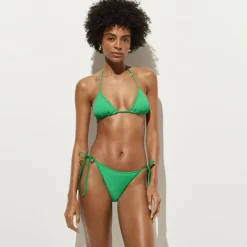 Cheeky scrunchie string bikini bottom