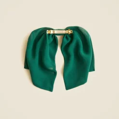 Chiffon bow clip