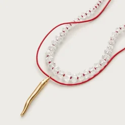 Chili pepper charm necklaces set-of-two