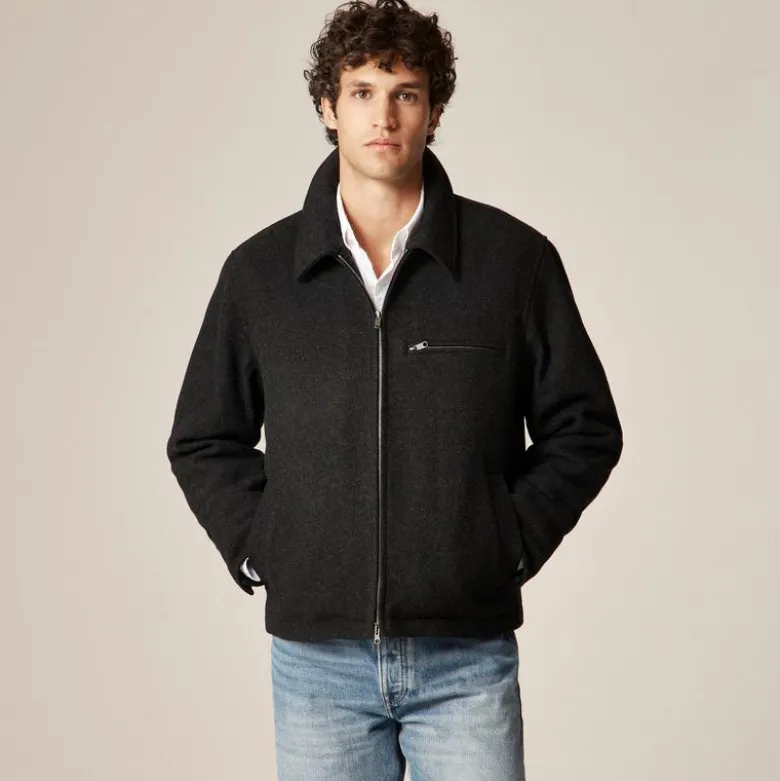 City jacket in wool blend