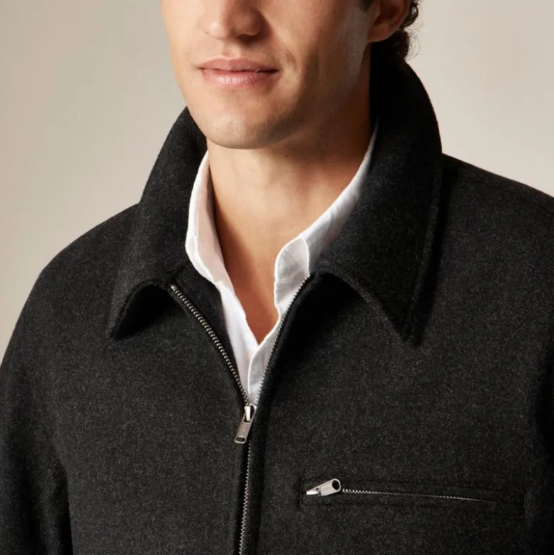 City jacket in wool blend