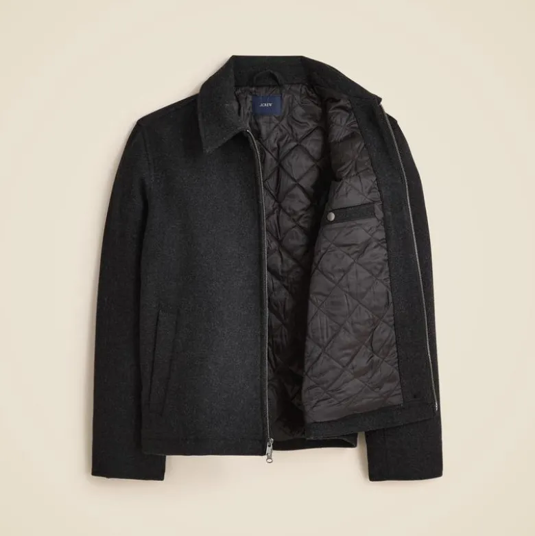 City jacket in wool blend