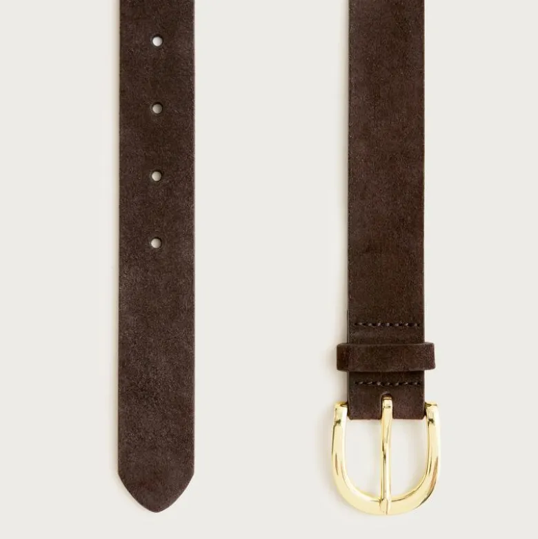 Classic belt in suede