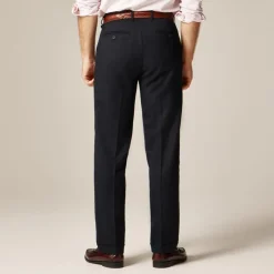 Classic creased wool trouser