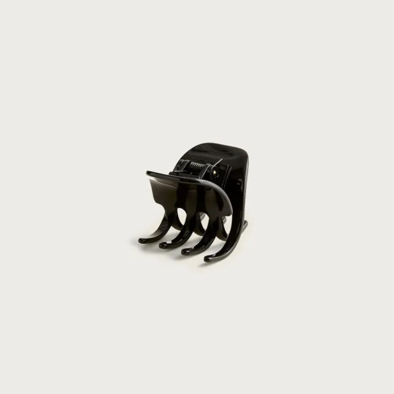 Classic hair clip in Italian tortoise