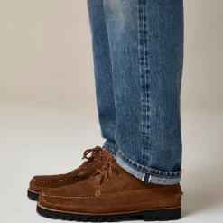 Classic jean in medium wash Japanese selvedge denim