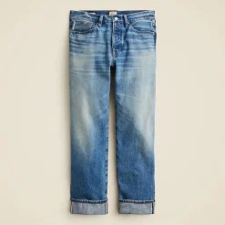 Classic jean in medium wash Japanese selvedge denim