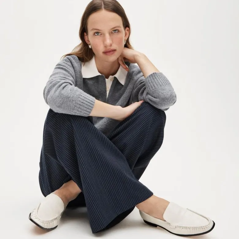 Classic loafers in snake-embossed leather