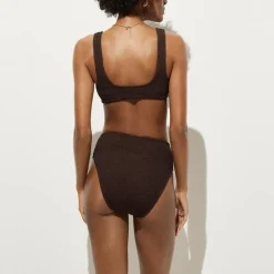 Claudia O-ring scrunchie bikini top