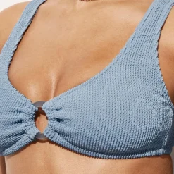 Claudia O-ring scrunchie bikini top