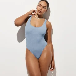 Claudia scrunchie one-piece