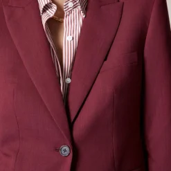 École blazer in Italian gauzy wool blend