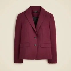 École blazer in Italian gauzy wool blend