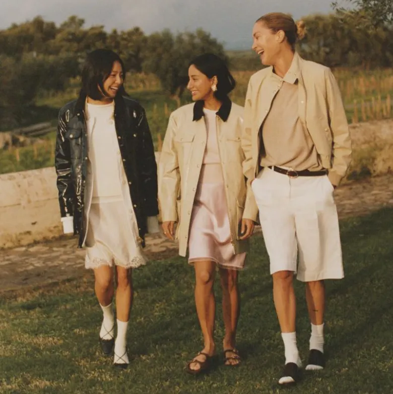 Collection Barn Jacket™ in laminated linen