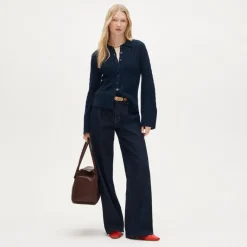 Collection cashmere twisted cable-knit cardigan