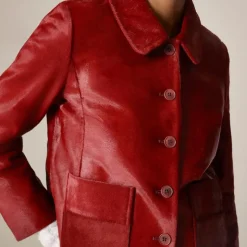 Collection lady jacket in pony hair