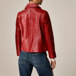 Collection lady jacket in pony hair