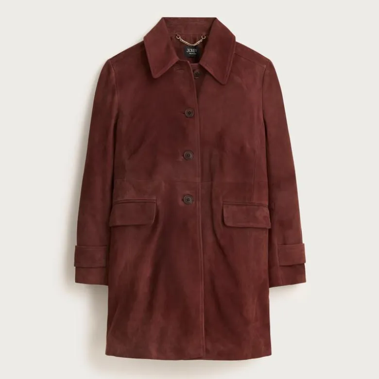 Collection Salon coat in suede