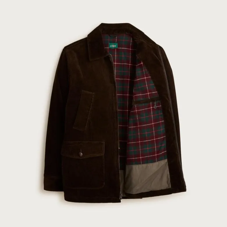Corduroy lodge jacket with PrimaLoft®