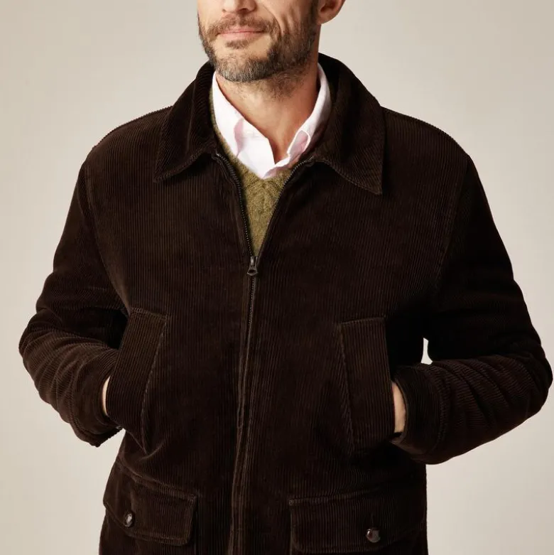 Corduroy lodge jacket with PrimaLoft®