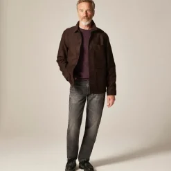 Cotton moleskin chore jacket