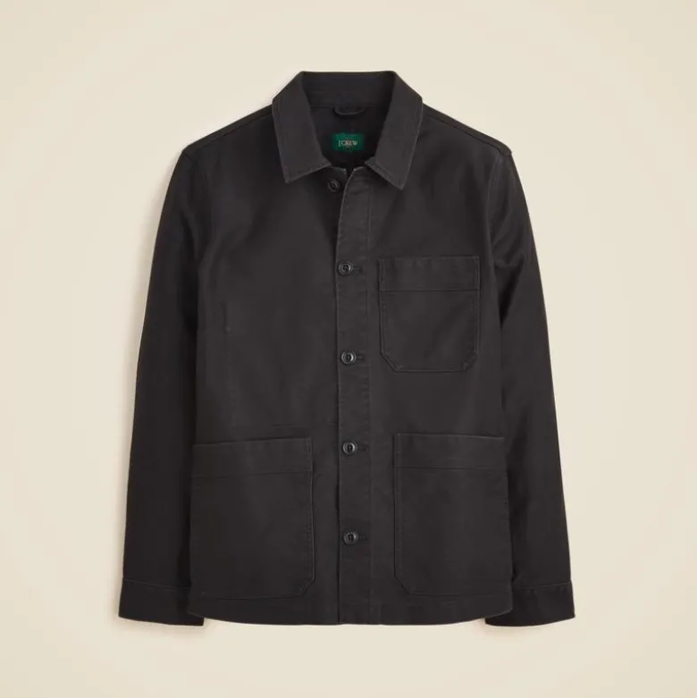 Cotton moleskin chore jacket