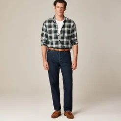 Cotton-hemp blend twill workshirt