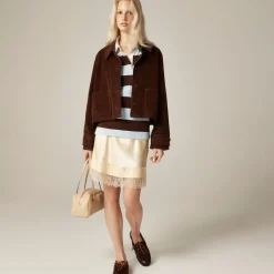 Cropped Barn Jacket™ in corduroy
