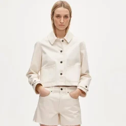 Cropped Barn Jacket™ in denim