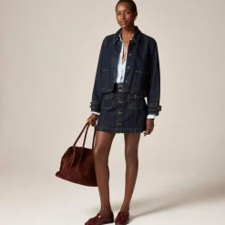 Cropped Barn Jacket™ in denim