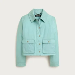 Cropped Barn Jacket™ in ripstop cotton